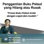 Penggantian buku pelaut yang hilang atau rusak