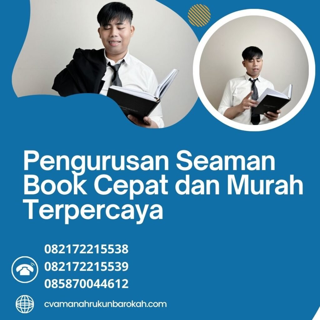 Pengurusan seaman book cepat dan murah terpercaya (1)