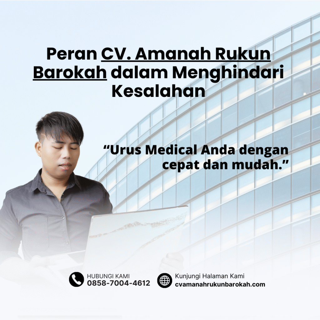 Peran cv. amanah rukun barokah dalam menghindari kesalahan