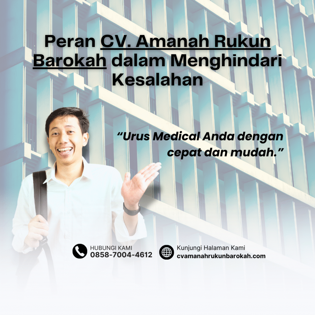 Peran cv. amanah rukun barokah dalam menghindari kesalahan