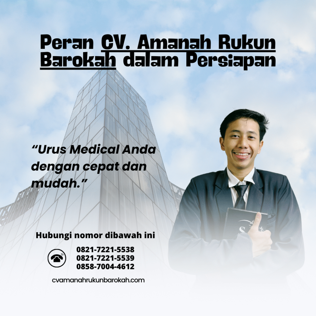 Peran cv. amanah rukun barokah dalam persiapan