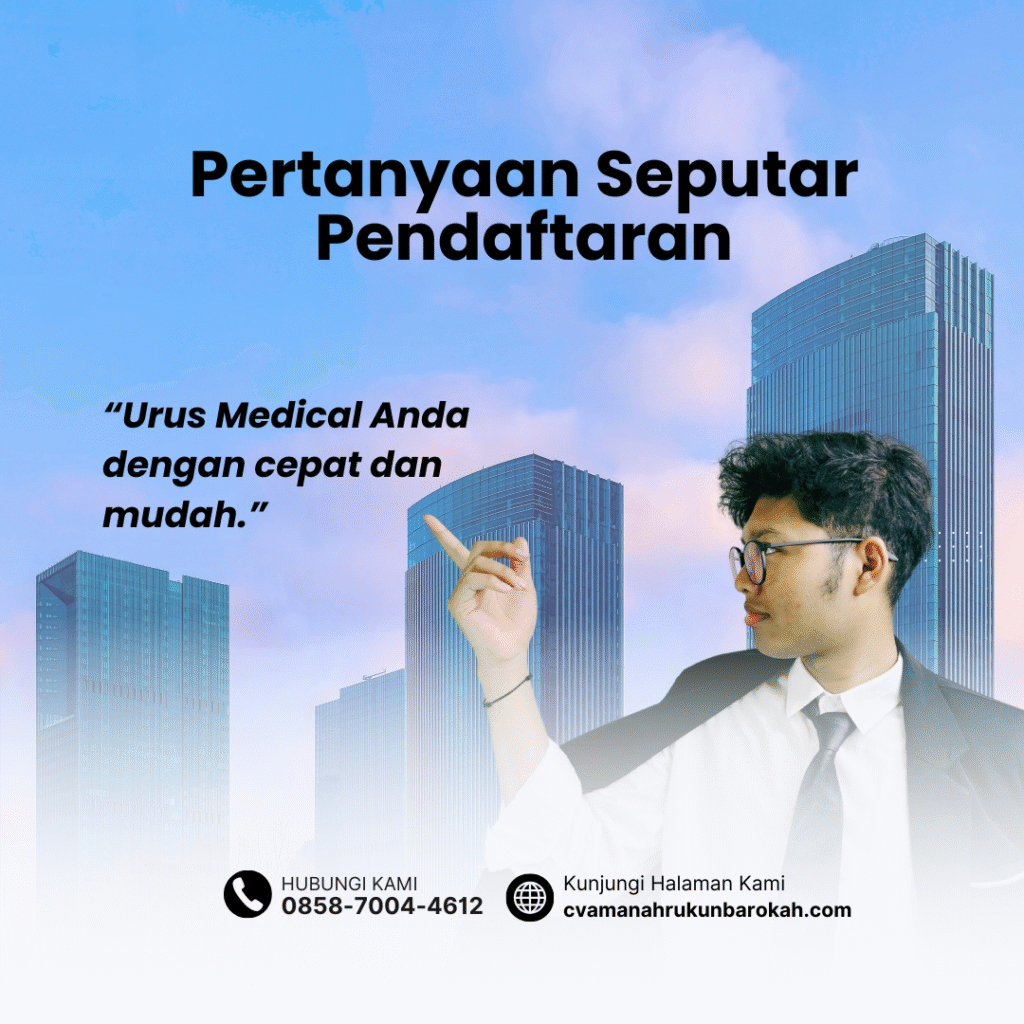 Pertanyaan Seputar Pendaftaran Pertanyaan seputar pendaftaran