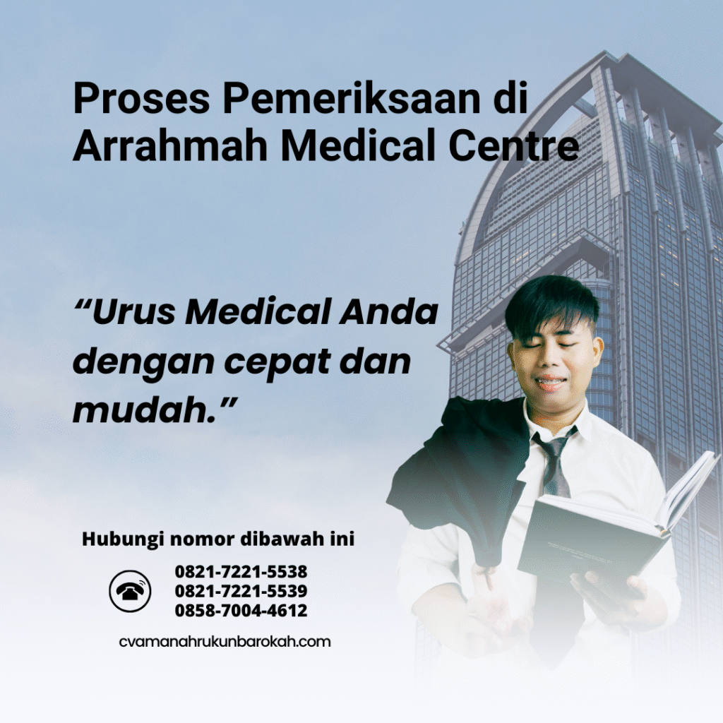 Proses Pemeriksaan di Arrahmah Medical Centre Proses pemeriksaan di arrahmah medical centre