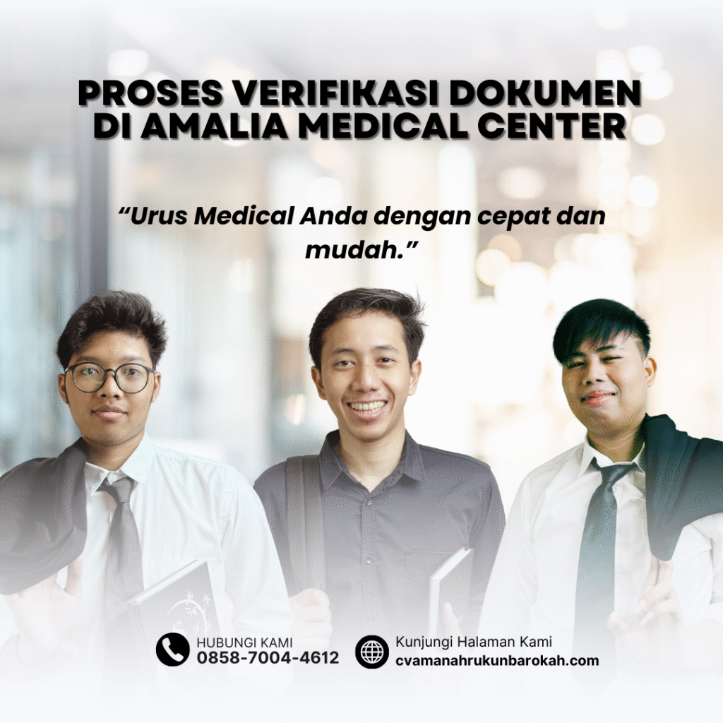 Proses Verifikasi Dokumen di Amalia Medical Center Proses verifikasi dokumen di amalia medical center