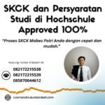 Skck dan persyaratan studi di hochschule approved 100%
