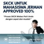Skck untuk mahasiswa jerman approved 100%