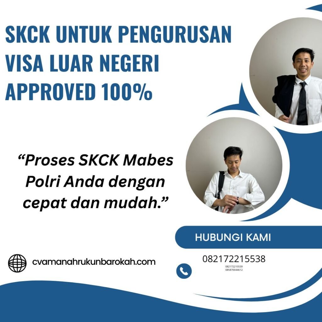 SKCK untuk Pengurusan Visa Luar Negeri Approved 100% (1) Skck untuk pengurusan visa luar negeri approved 100% (1)
