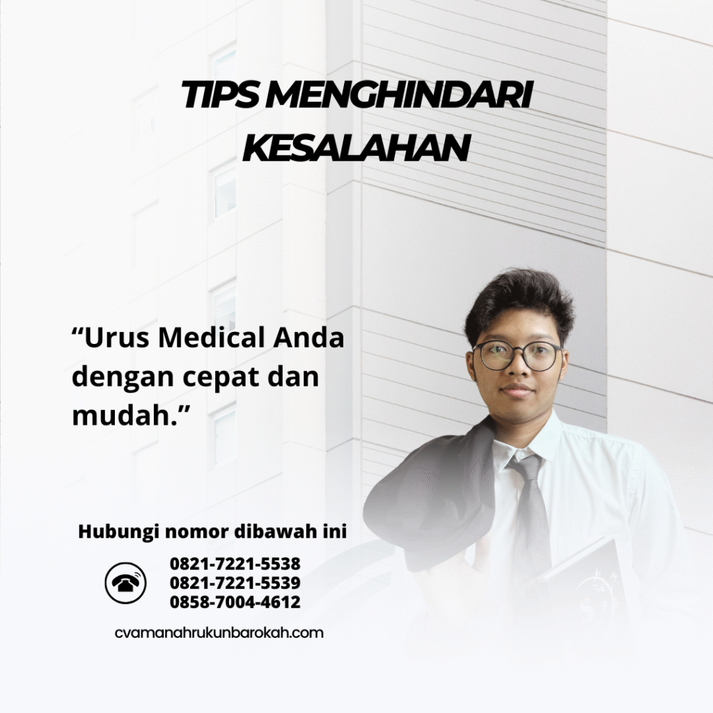 Tips Menghindari Kesalahan Tips menghindari kesalahan