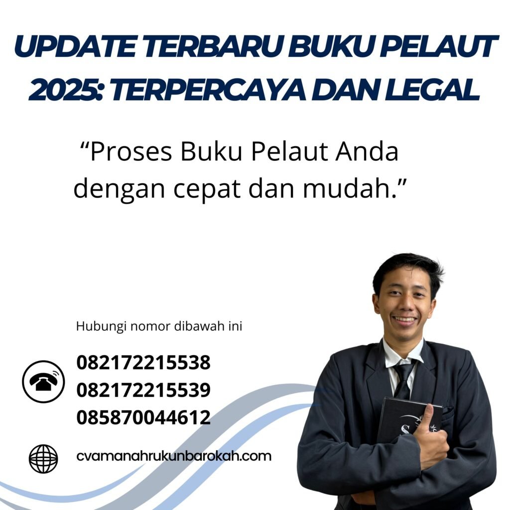 Update terbaru buku pelaut 2025 terpercaya dan legal