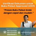 Verifikasi dokumen untuk buku pelaut approved 100%