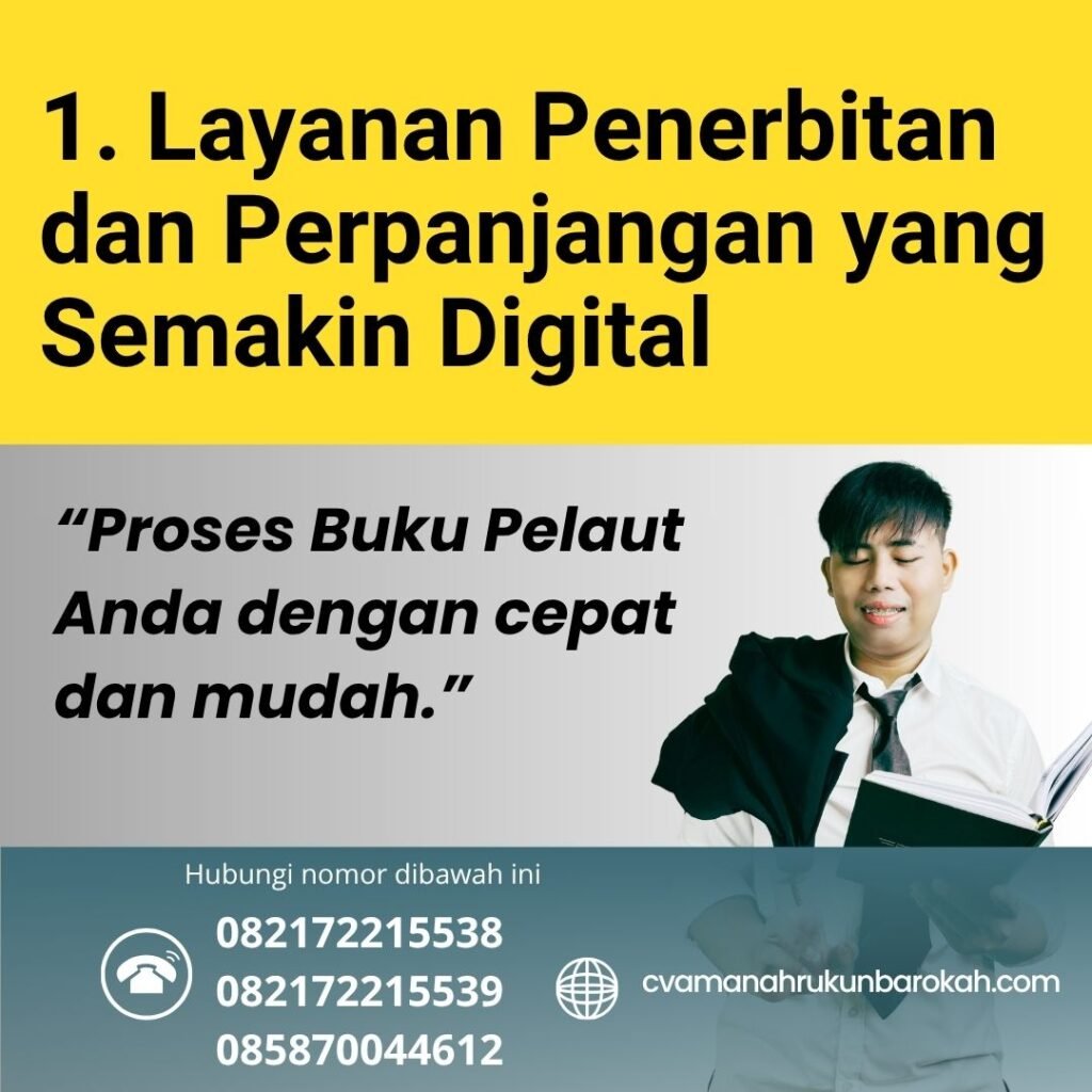 1. layanan penerbitan dan perpanjangan yang semakin digital