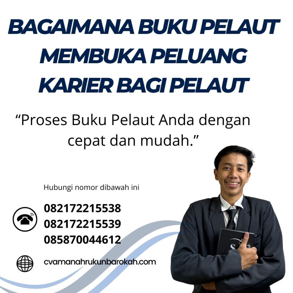 Bagaimana buku pelaut membuka peluang karier bagi pelaut