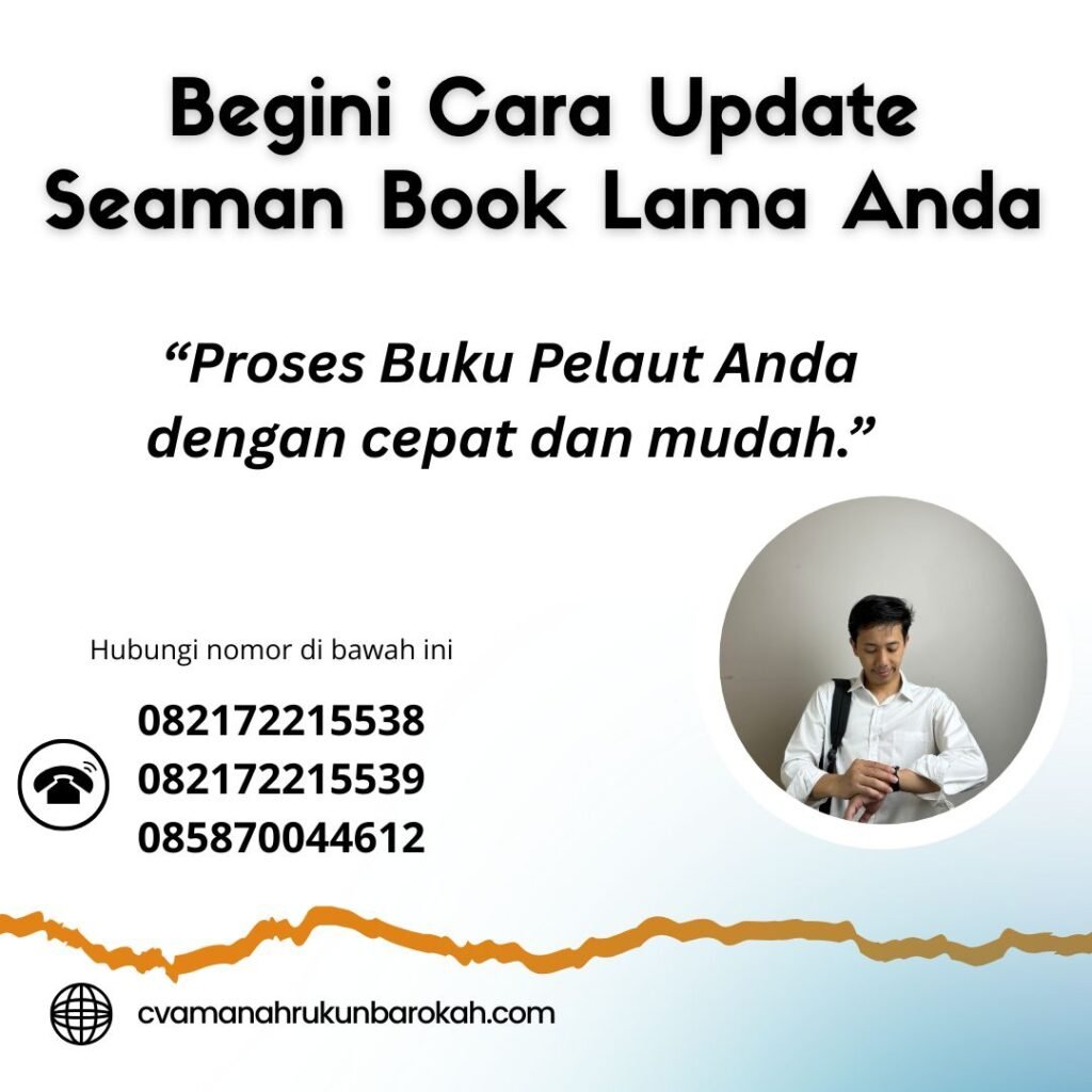 Begini Cara Update Seaman Book Lama Anda (1) Begini cara update seaman book lama anda (1)