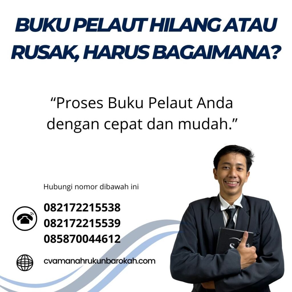Buku pelaut hilang atau rusak, harus bagaimana