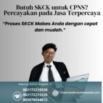 Butuh skck untuk cpns percayakan pada jasa terpercaya