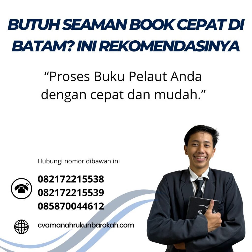 Butuh Seaman Book Cepat di Batam Ini Rekomendasinya (1) Butuh seaman book cepat di batam ini rekomendasinya (1)