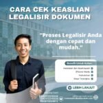 Cara cek keaslian legalisir dokumen