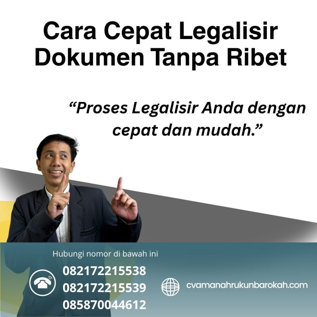 Cara cepat legalisir dokumen tanpa ribet (1)