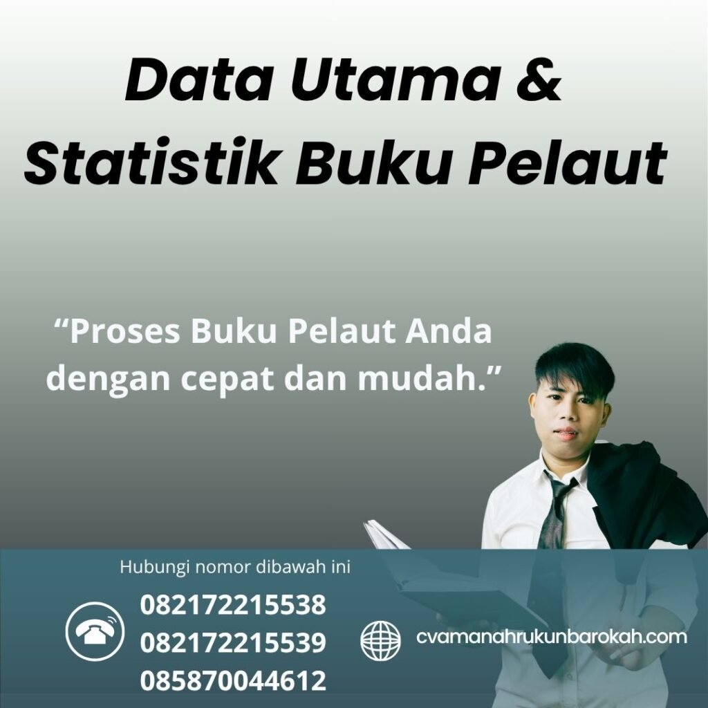Data utama & statistik buku pelaut