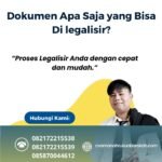 Dokumen apa saja yang bisa di legalisir