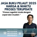 Jasa buku pelaut 2025 harga & waktu proses terupdate