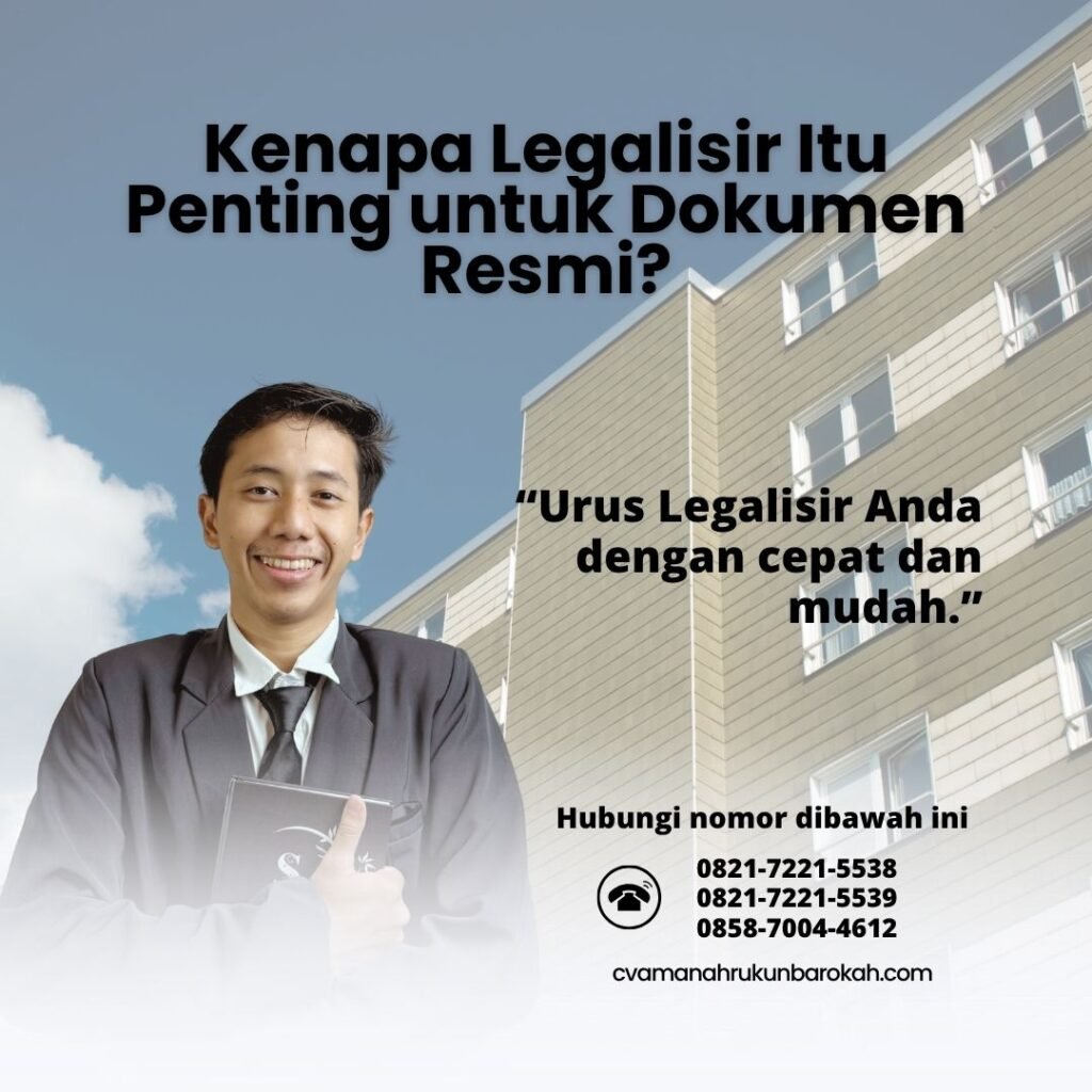 Kenapa legalisir itu penting untuk dokumen resmi (1)