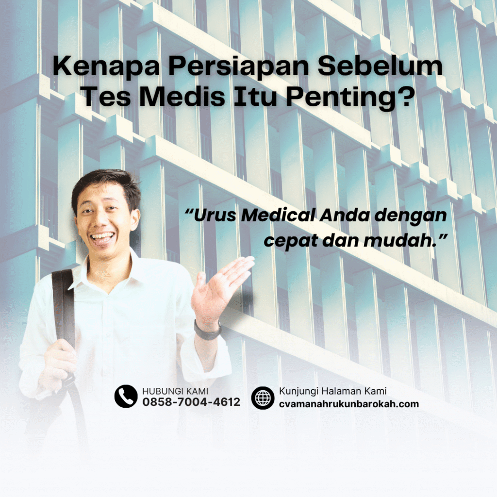 Kenapa persiapan sebelum tes medis itu penting