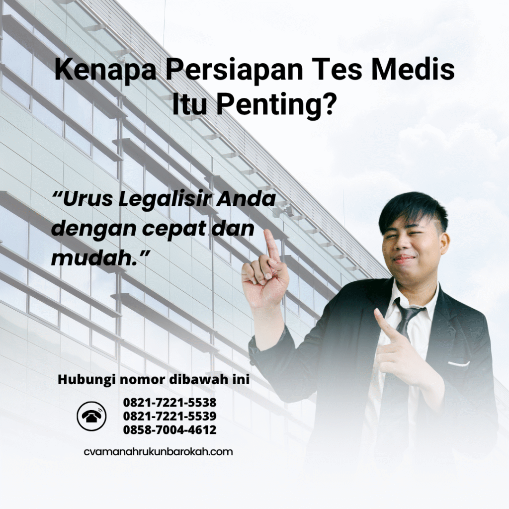 Kenapa persiapan tes medis itu penting