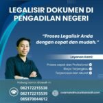 Legalisir dokumen di pengadilan negeri