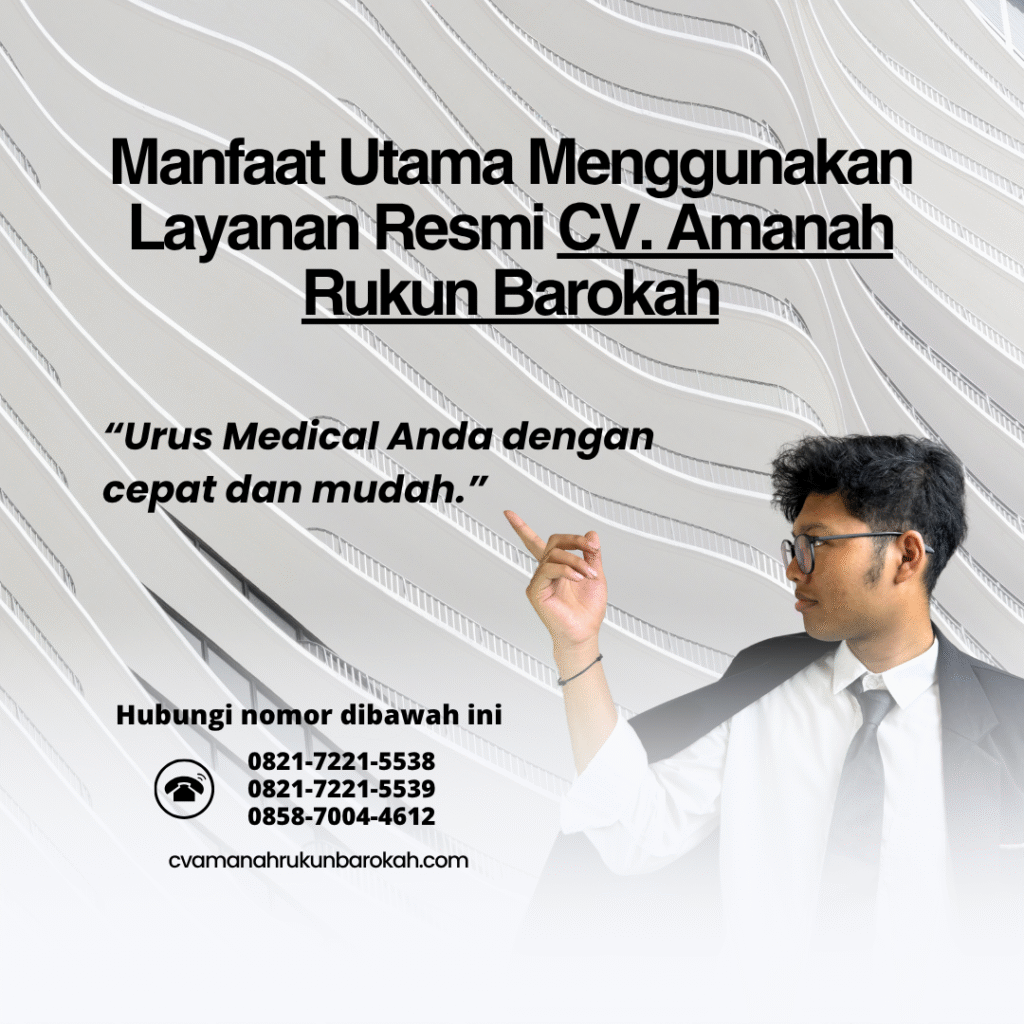 Manfaat utama menggunakan layanan resmi cv. amanah rukun barokah