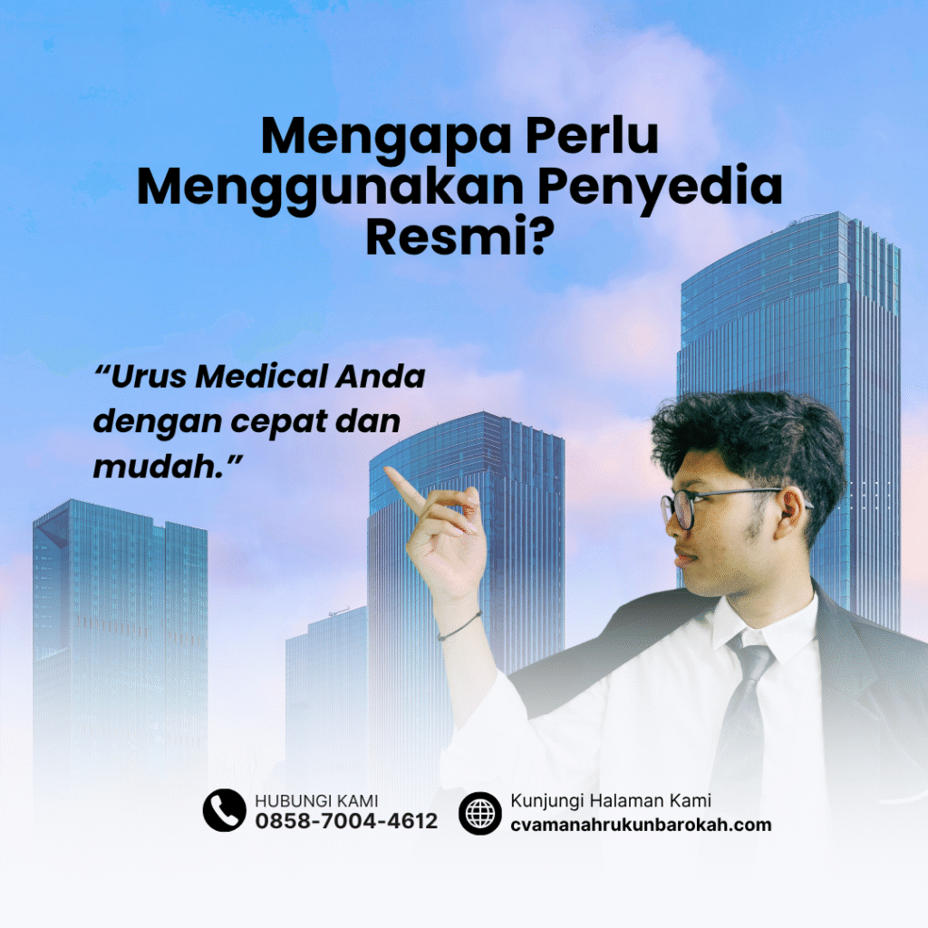 Mengapa Perlu Menggunakan Penyedia Resmi Mengapa perlu menggunakan penyedia resmi