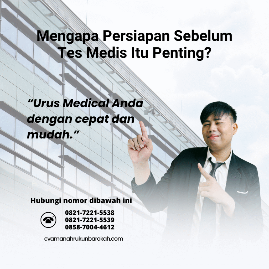 Mengapa Persiapan Sebelum Tes Medis Itu Penting Mengapa persiapan sebelum tes medis itu penting