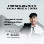 Pemeriksaan medis di rayhan medical center