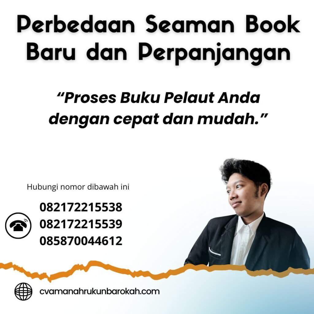 Perbedaan seaman book baru dan perpanjangan (1)