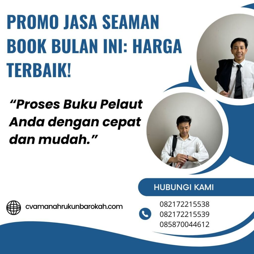 Promo Jasa Seaman Book Bulan Ini Harga Terbaik! (3) Promo jasa seaman book bulan ini harga terbaik! (3)