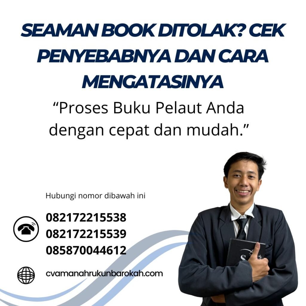 Seaman book ditolak cek penyebabnya dan cara mengatasinya (1)