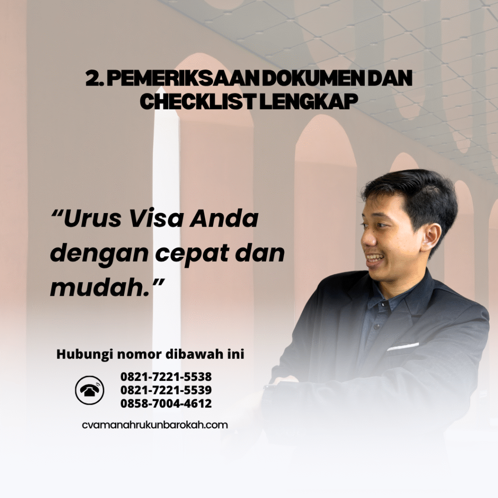 2. Pemeriksaan Dokumen dan Checklist Lengkap