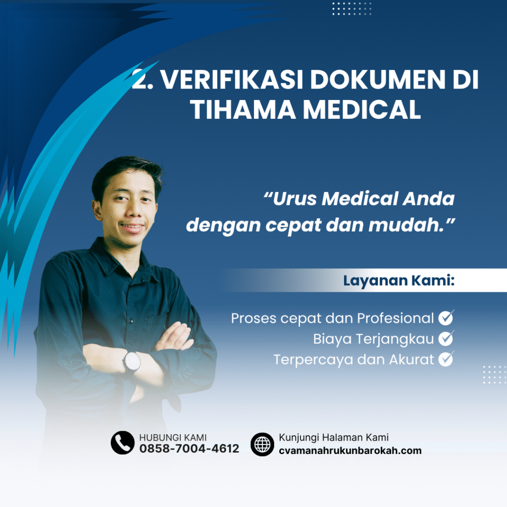 2. Verifikasi Dokumen di Tihama Medical