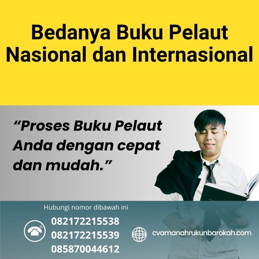 Bedanya Buku Pelaut Nasional dan Internasional (1)