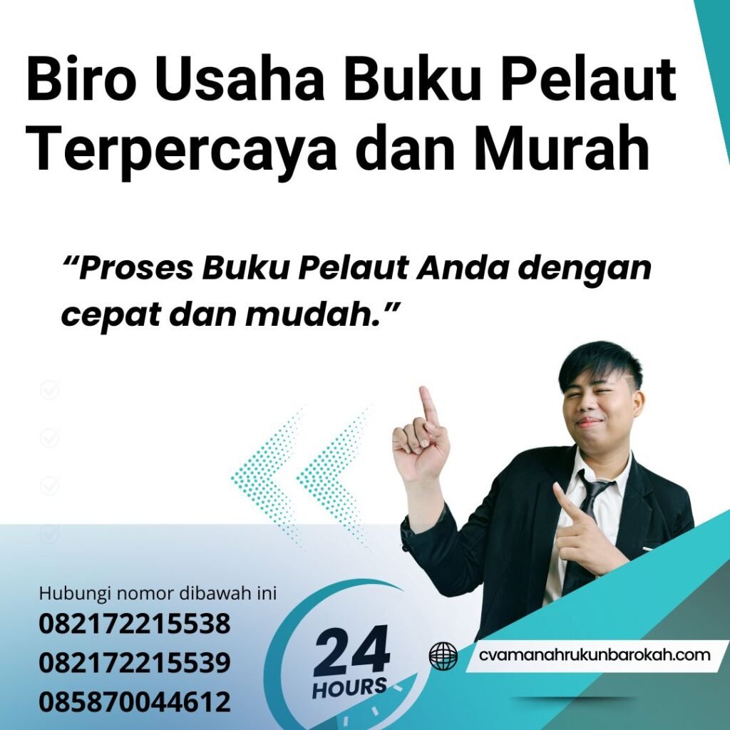 Biro Usaha Buku Pelaut Terpercaya dan Murah (1)