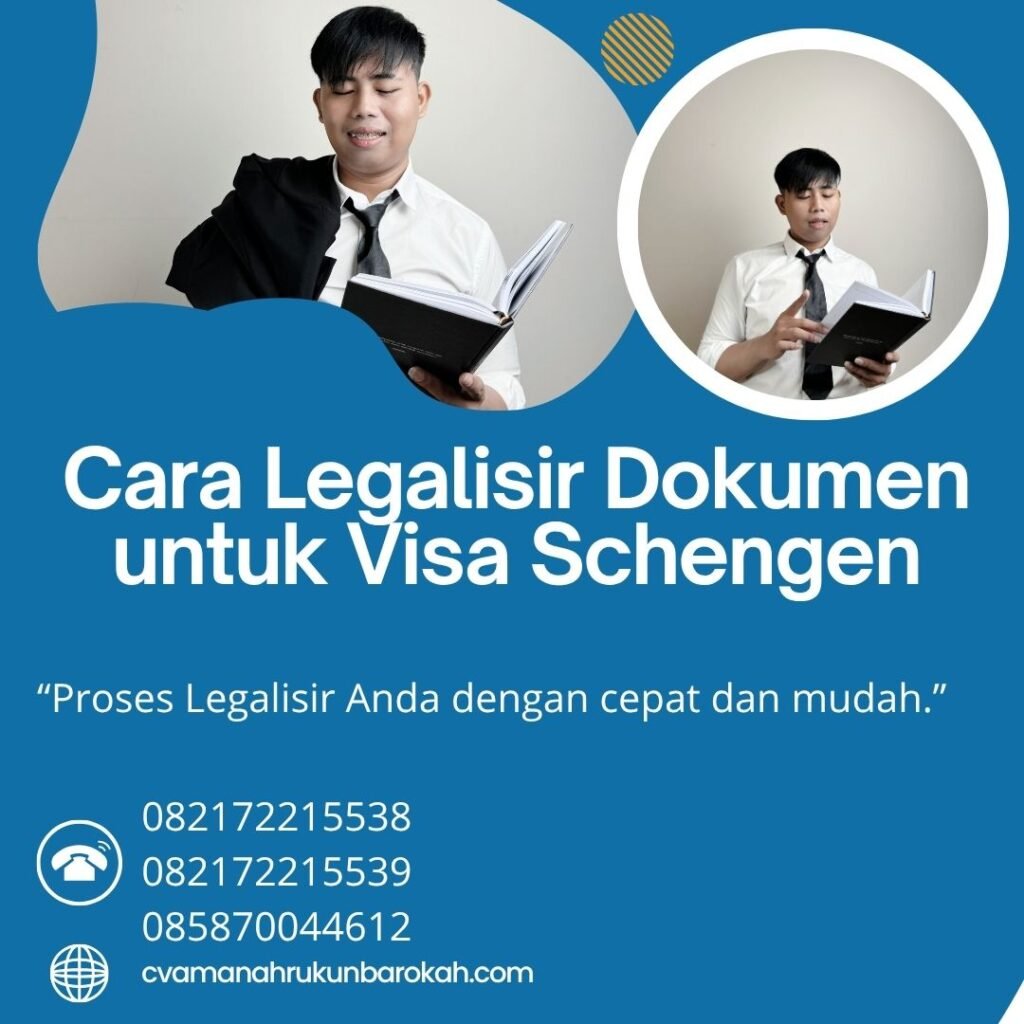 Cara Legalisir Dokumen untuk Visa Schengen (1)