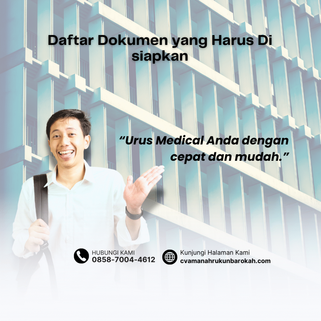 Daftar Dokumen yang Harus Di siapkan