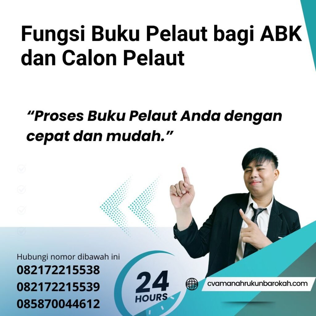 Fungsi Buku Pelaut bagi ABK dan Calon Pelaut (1)
