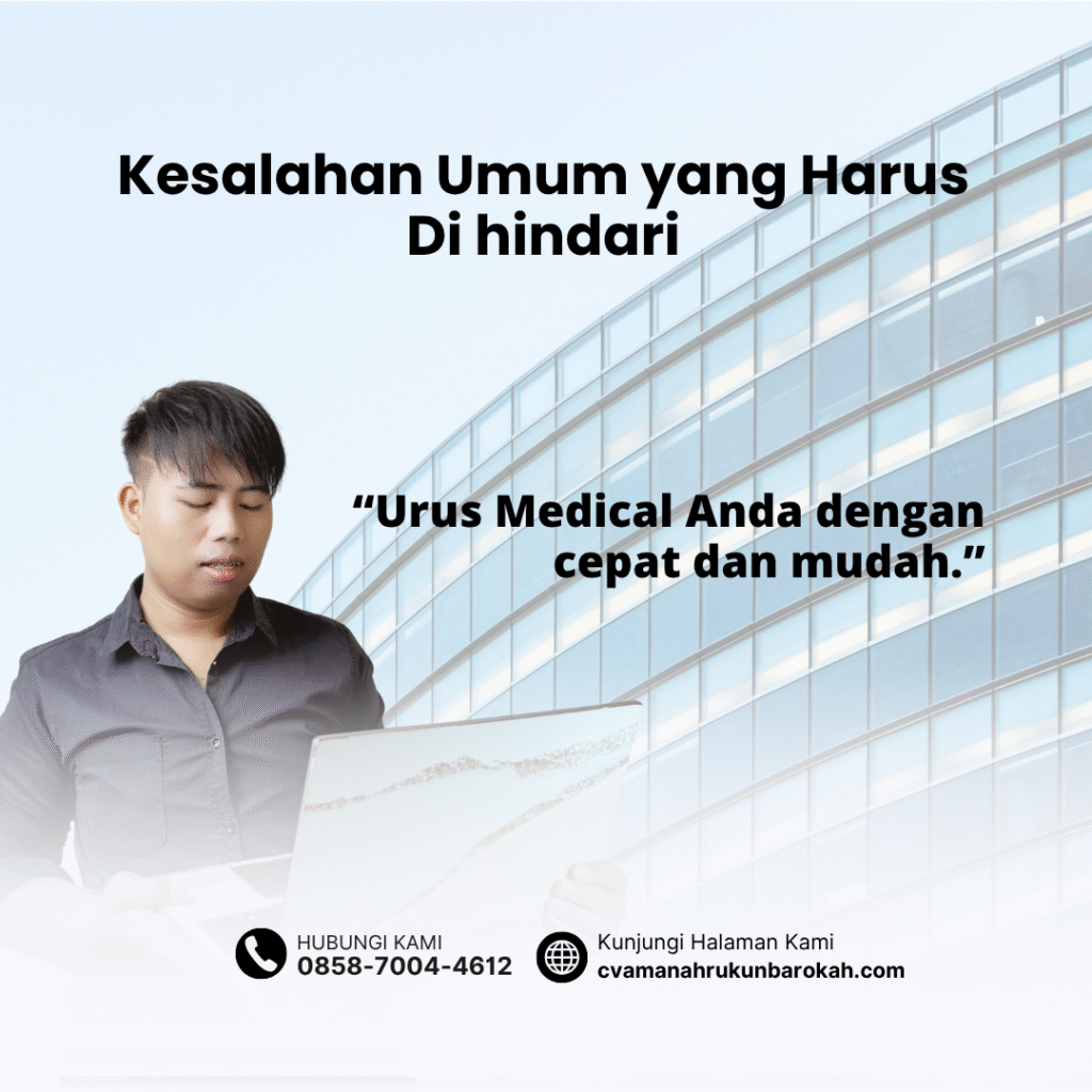 Kesalahan Umum yang Harus Di hindari Kesalahan Umum yang Harus Di hindari