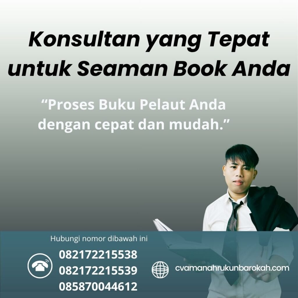 Konsultan yang Tepat untuk Seaman Book Anda (1)