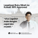 Legalisasi Buku Nikah ke Kuwait 99% Approved