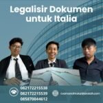 Legalisir dokumen untuk italia