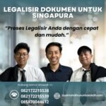 Legalisir dokumen untuk singapura