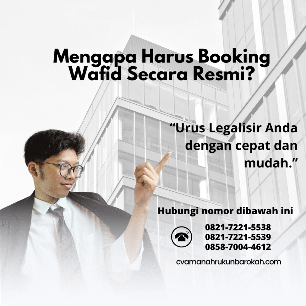 Mengapa Harus Booking Wafid Secara Resmi Mengapa harus booking wafid secara resmi