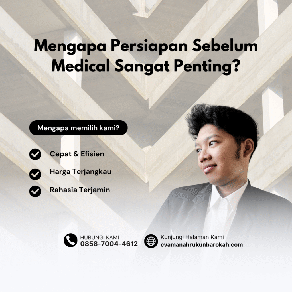 Mengapa Persiapan Sebelum Medical Sangat Penting Mengapa Persiapan Sebelum Medical Sangat Penting
